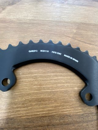 Plato Rotor Q-Rings 46t BCD110 CNC