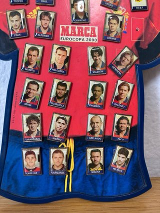 Lote 22 pins Selección Española Marca Euro 2000