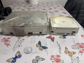 Xbox Crystal y Dreamcast - Lote Consolas
