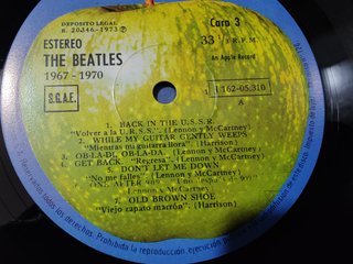 Vinilo The Beatles 1967-1970