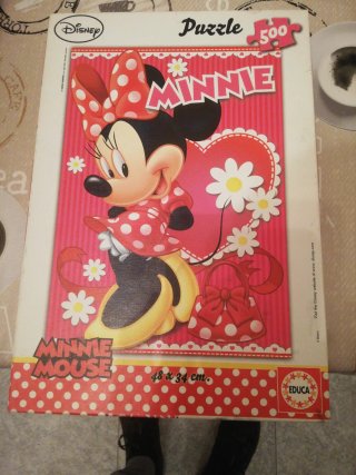 Puzzle Disney Minnie Mouse 500 piezas