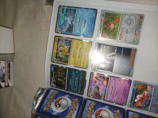 Colección Cartas Pokémon Fulgor Llama Negra