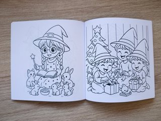 Libro infantil para colorear.
