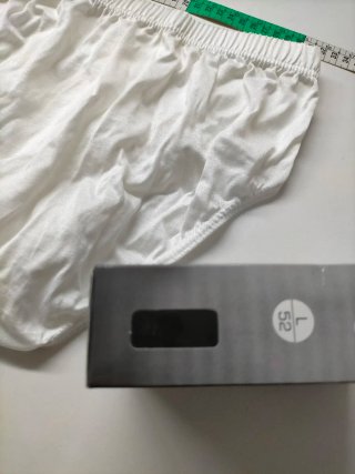Slip abierto Jamal 90 Algodón 100% Blanco Talla L
