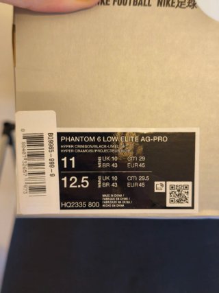 Botas Fútbol Nike Phantom Elite AG-Pro 45