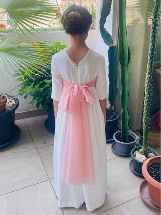 Vestido de comunión Petritas mod. Inés. Talla 8