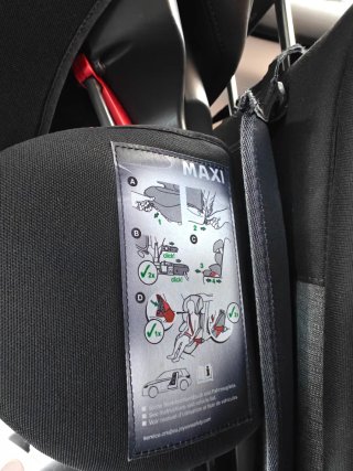 Silla coche grupo 3 Takata Maxi