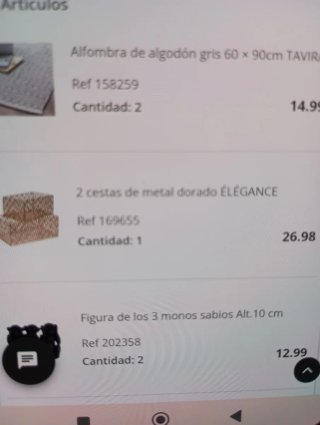 Cestas Organizadoras Metálicas Doradas