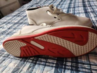 Botines Urbanos Blancos Talla 41
