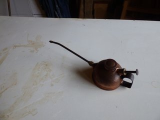 Aceitera industrial de bronce