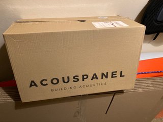 ACOUSPANEL Espuma Acústica 24 Paneles 30x30x4 NUEV