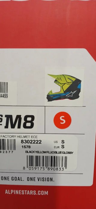 Casco Alpinestars SM8 Supertech Factory