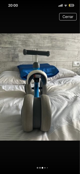 Bici infantil sin pedales BAMMAX azul