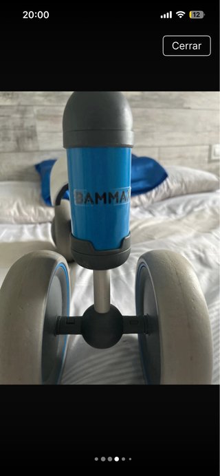 Bici infantil sin pedales BAMMAX azul