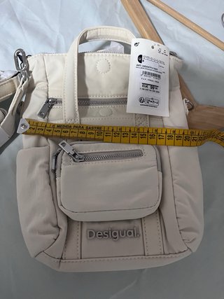 Mochila Desigual XS Voyager Beige