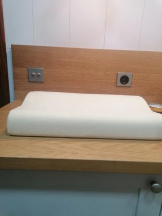 Almohada viscoelástica ergonómica ortopédica