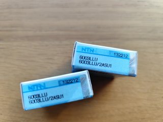 2 Rodamientos NTN 6003LLU Nuevos