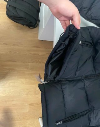 Abrigo Ralph Lauren Negro Talla S