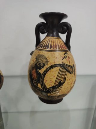 Jarrón Cerámica Griega Copia