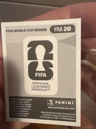 Cromo Mbappé Francia Mundial 2026