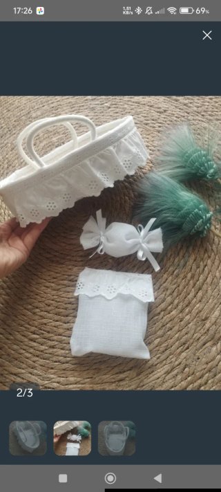 Muñeca Reborn de Silicona con Capazo