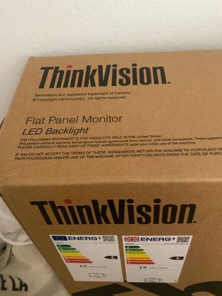 Monitor Lenovo ThinkVision T24i-30 Nuevo