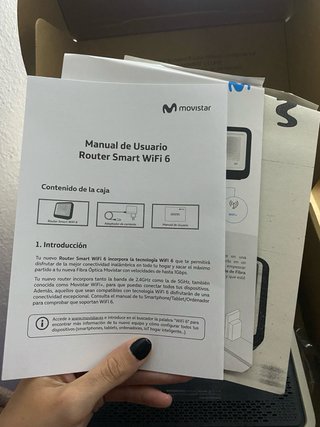 Router Smart Wifi 6 Movistar