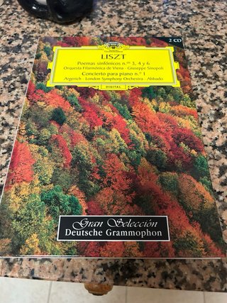 2 CDs Franz Liszt Música Clásica
