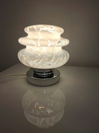 Lampada vintage vetro e metallo