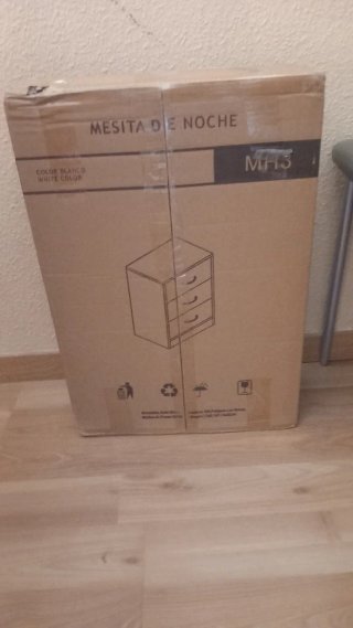 Mesilla 3 cajones madera