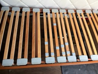 Cama articulada madera + colchón