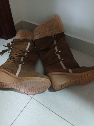 Botas Shein Mujer Talla 41 Marrones