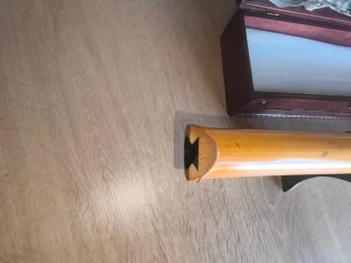 Shakuhachi japonés 1.8 Re (D) Madake con estuche