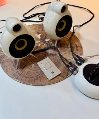 Altavoces Scandina Micropod Activos Blancos