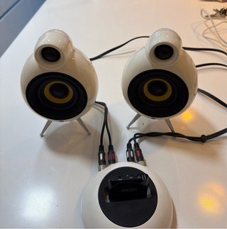 Altavoces Scandina Micropod Activos Blancos