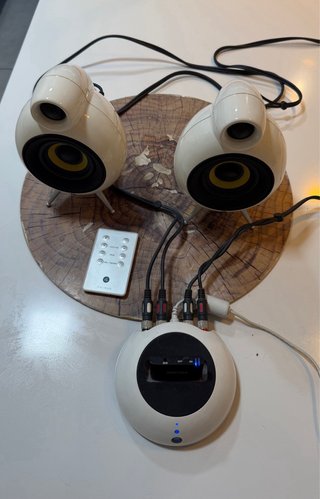 Altavoces Scandina Micropod Activos Blancos