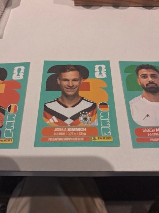 Cromos Mundial 2026 con error de impresión