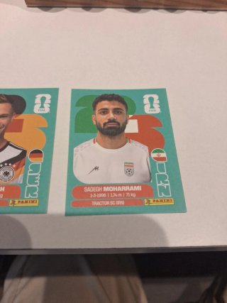 Cromos Mundial 2026 con error de impresión