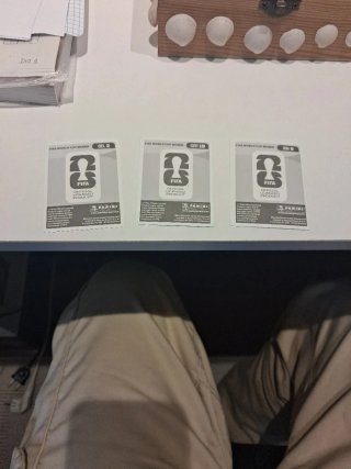 Cromos Mundial 2026 con error de impresión