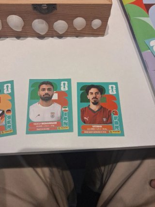 Cromos Mundial 2026 con error de impresión