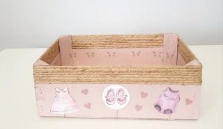Caja Decorada Infantil Niña