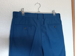 Traje azul chaqueta T46 y pantalón T38