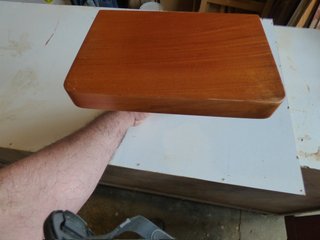 Ménsula de madera maciza