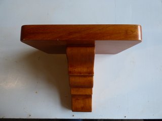 Ménsula de madera maciza