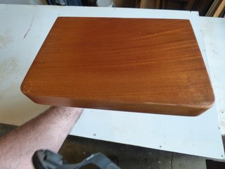 Ménsula de madera maciza