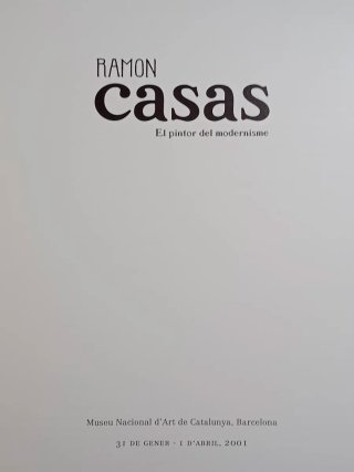 RAMÓN CASAS, EL PINTOR DEL MODERNISME, MNAC
