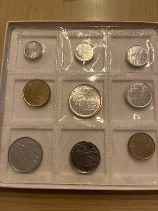 San Marino divisional 1980 con plata