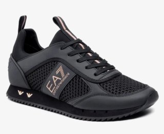 Zapatillas Emporio Armani Negras y Doradas