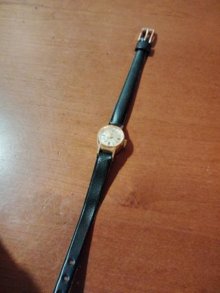 Reloj Lip Mecánico laminado Oro Años 60. Funciona