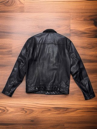 Levi’s Cazadora Cuero Búfalo Trucker III talla M
